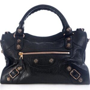 *SOLD* Discontinued Balenciaga Giant 21 Rose Gold Hardware City Bag